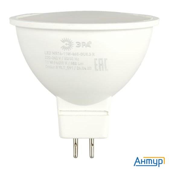 ЭРА Б0045347 Лампочка светодиодная Red Line Led Mr16-11w-865-gu5.3 R Gu5.3 11 Вт софит холодный днев