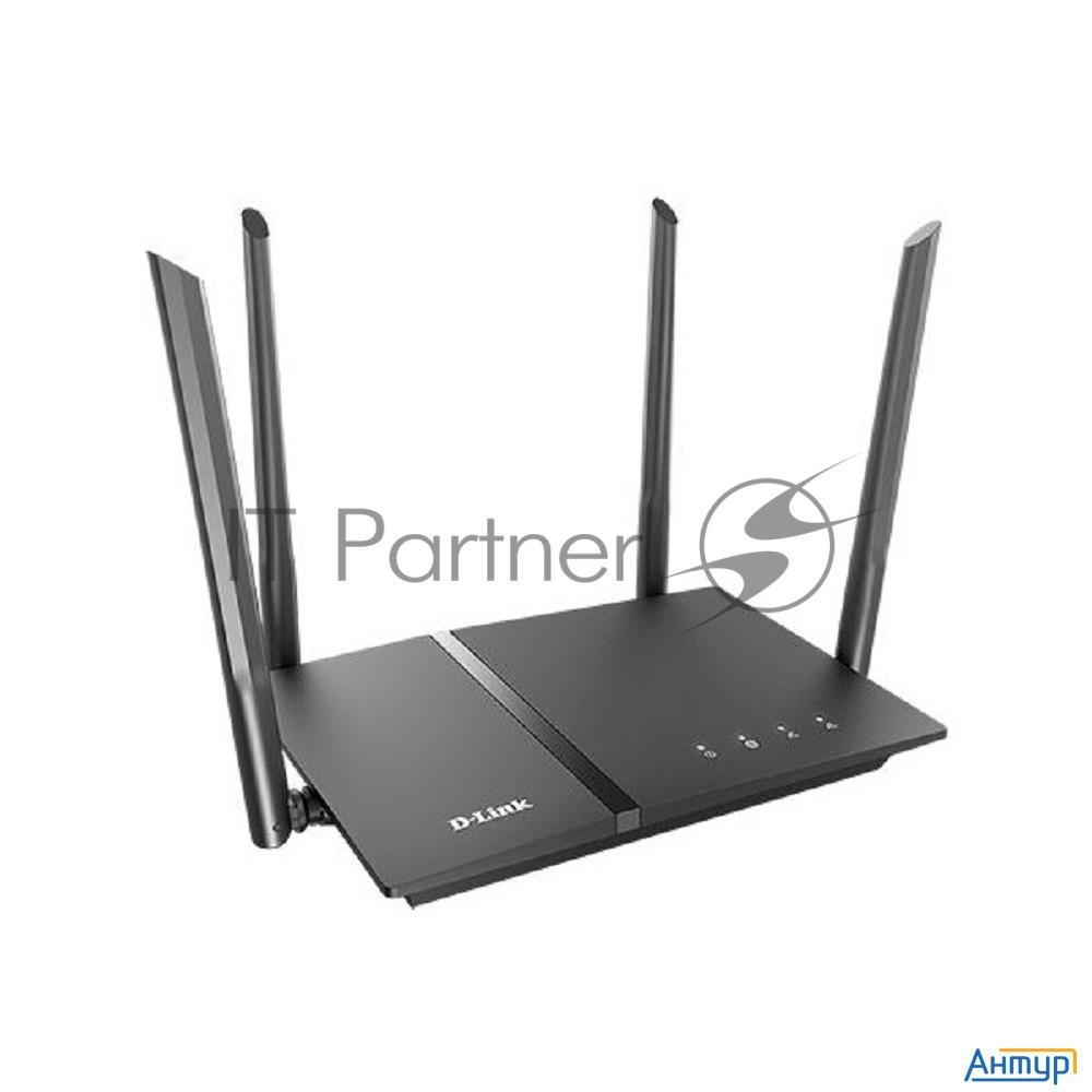 Роутер D-link Dir-1260/ru/r1a, Wireless Ac1200 2x2 Mu-mimo Dual-band Gigabit Router With 1 10/100/10