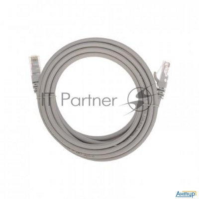 Патч-корд U/utp Rexant категория 6, Rj45-rj45, неэкранированный, 26awg, Lszh, серый, 3 м