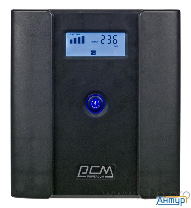 Источник бесперебойного питания Powercom Raptor Rpt-1500ap Lcd Euro