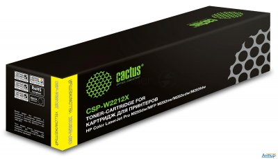 Картридж лазерный Cactus Csp-w2212x желтый (2450стр.) для Hp M255/mfp M282/m283