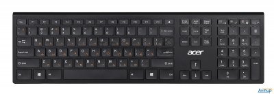 Клавиатура Acer Okr020 черный Usb беспроводная Slim Multimedia