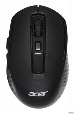 Мышь Acer Omr070 черный оптическая (1600dpi) беспроводная Bt/radio Usb (8but)