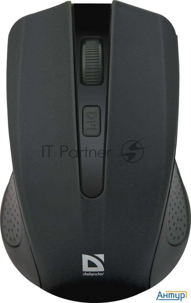 Мышь Defender Accura Mm-935 Black Usb {Беспроводная оптическая мышь, 4 кнопки,800-1600 Dpi} 52935