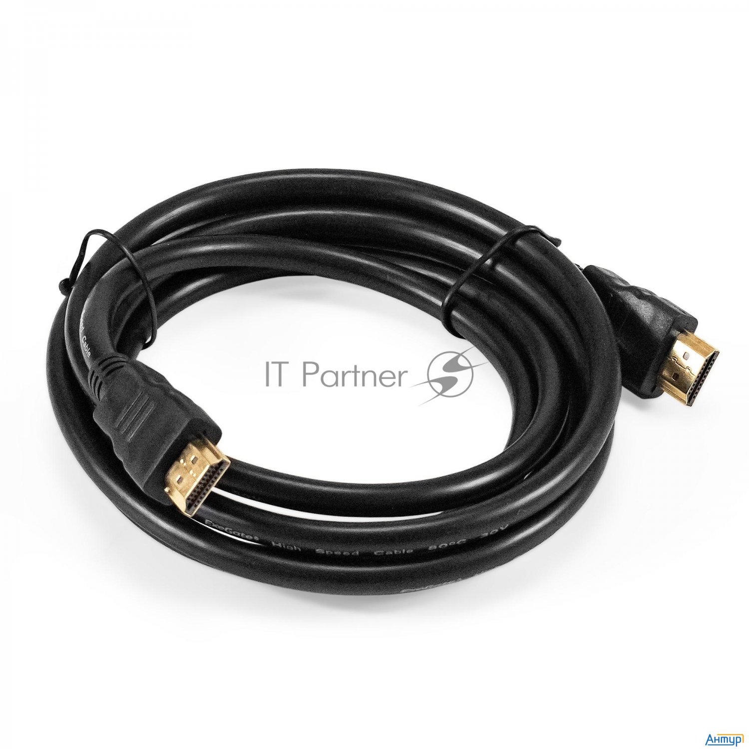 Exegate Ex294697rus Кабель Hdmi Exegate Ex-cc-hdmi2-1.5 (19m/19m, V2.0, 1,5м, 4k Uhd, Ethernet, позо