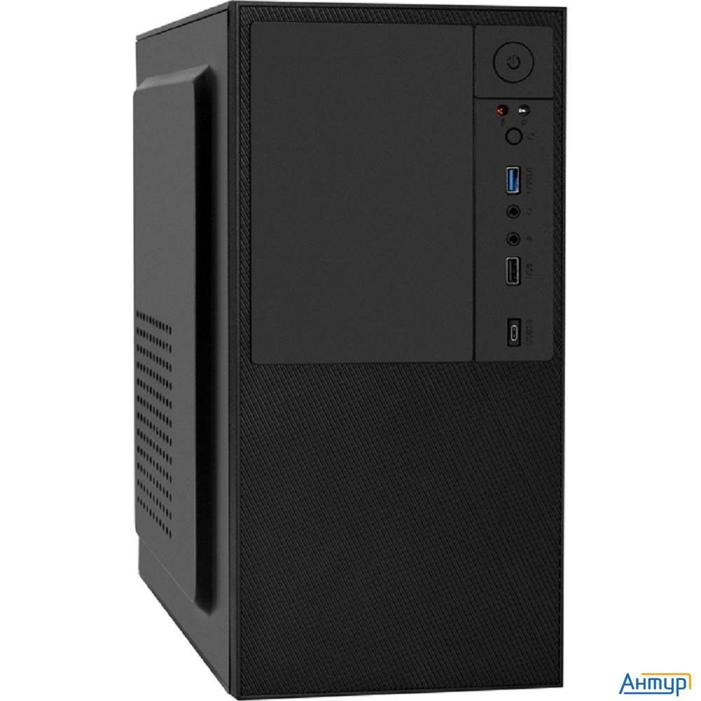 Exegate Ex297995rus Корпус Minitower Baa-308uc (matx, без БП, 1*usb+1*usb3.0+1*typec, Hd Audio, черн