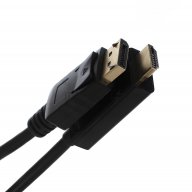Переходник Vcom Cg494-b Кабель-переходник Displayport M-> Hdmi M 1.8m