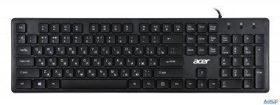 Клавиатура Acer Okw020 черный Slim