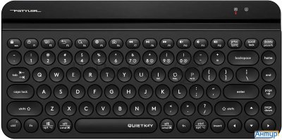 Клавиатура A4tech Fstyler Fbk30 черный/серый Usb беспроводная Bt/radio Slim Multimedia (fbk30 Blackc