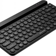 Клавиатура A4tech Fstyler Fbk30 черный/серый Usb беспроводная Bt/radio Slim Multimedia (fbk30 Blackc