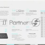 Клавиатура A4tech Fstyler Fbk30 черный/серый Usb беспроводная Bt/radio Slim Multimedia (fbk30 Blackc