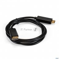 Exegate Ex294709rus Кабель Displayport-hdmi Exegate Ex-cc-dp-hdmi-1.5 (20m/19m, 1,5м, экран)