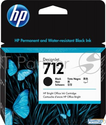 Картридж струйный Hp 712 3ed71a черный  80мл  для Hp Dj Т230/630