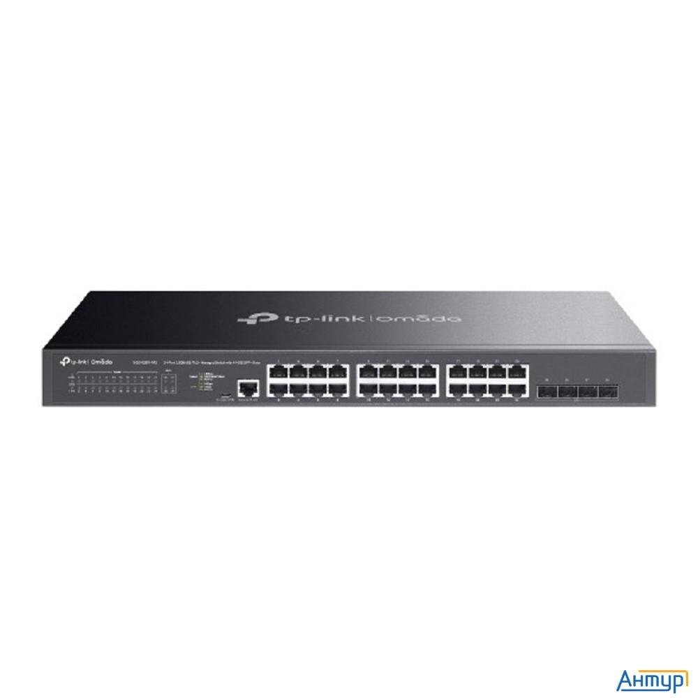 Tp-link Sg3428x-m2 Управляемый коммутатор Jetstream уровня 2+ с 24 портами 2,5 Гбит/с и 4 портами Sf