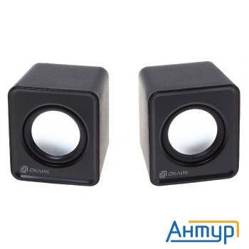 Колонки Oklik Ok-331 2.0 черный 6Вт