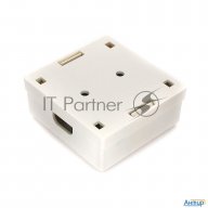 Монтажное оборудование Розетка Gembird Nas214 Rj-45 кат.stp 5e внешняя экранированная 2 порта, 110&k