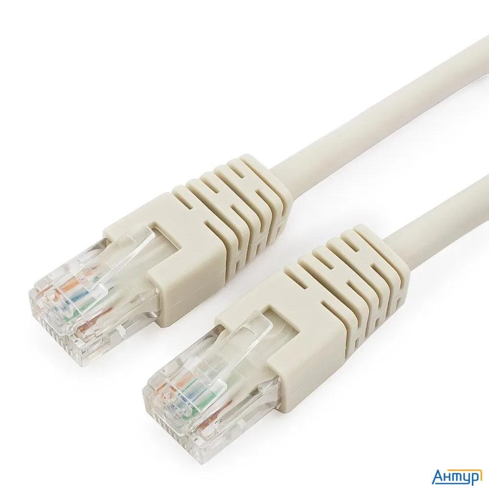 Cablexpert Патч-корд Utp Pp6u-10m кат.6, 10м, литой, многожильный (серый)