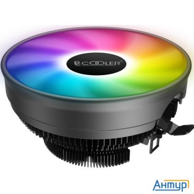 Pccooler E126m Pro Кулер S775/115x/am2/2+/am3/3+/am4/fm1/fm2/2+ (tdp 92w, вент-р 120мм с Pwm, Fixed