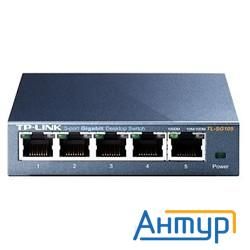 Tp-link Tl-sg105  5-port Desktop Gigabit Switch, 5 10/100/1000m Rj45 Ports, Metal Case