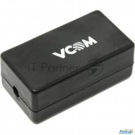 Соединительный бокс для витой пары Utp Cat. 5e, 6 T568a/b, Idc: Krone, черный Vcom <nm211>