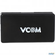 Соединительный бокс для витой пары Utp Cat. 5e, 6 T568a/b, Idc: Krone, черный Vcom <nm211>