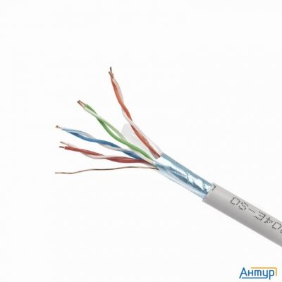 Cablexpert Кабель Ftp 5e, 4 пары, 0.48мм, Caa, 305м серый [fpc-5004e-sol]