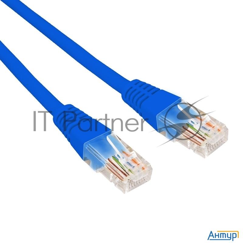Патч-корд U/utp Rexant категория 6, Rj45-rj45, неэкранированный, 26awg, Lszh, синий, 1 м