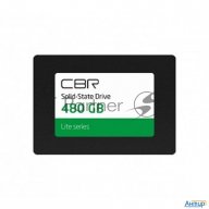 Ssd-накопитель Cbr Ssd-480gb-2.5-lt22, серия "lite", 480 Gb, 2.5", Sata Iii 6 Gbit/s, Sm2259xt, 3d T