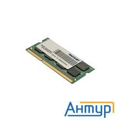 Patriot Ddr3 Sodimm 4gb Psd34g1600l81s (pc3-12800, 1600mhz, 1.35v)