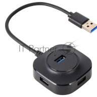 Vcom Кабель-концентратор Usb3.0----4 Usb3.0 +microusb 0.3m Vcom (dh307)