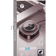 Vcom Кабель-концентратор Usb3.0----4 Usb3.0 +microusb 0.3m Vcom (dh307)
