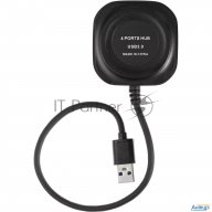 Vcom Кабель-концентратор Usb3.0----4 Usb3.0 +microusb 0.3m Vcom (dh307)