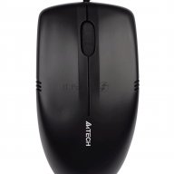 Мышь A4tech Op-530nu (черный) Usb,3+1 кл.-кн.,провод.мышь