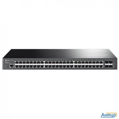 Tp-link Sg3452x Управляемый коммутатор Jetstream уровня 2+ с 48 гигабитными портами Rj45 и 4 портами