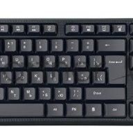 Клавиатура проводная Defender Daily Hb-162 Ru Black (usb, 104+fn кл.) (45162)