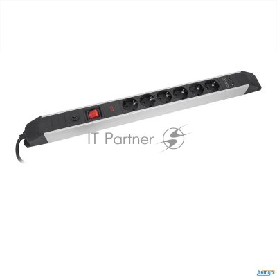 Удлинитель сетевой СТАРТ Sp 6x1 Zdvt 2usb, 6 розеток, до 16А, 1.5м, с заземлением, кнопка включения,