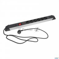 Удлинитель сетевой СТАРТ Sp 6x1 Zdvt 2usb, 6 розеток, до 16А, 1.5м, с заземлением, кнопка включения,