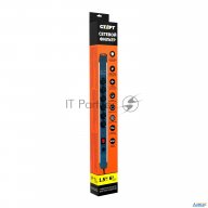 Удлинитель сетевой СТАРТ Sp 6x1 Zdvt 2usb, 6 розеток, до 16А, 1.5м, с заземлением, кнопка включения,