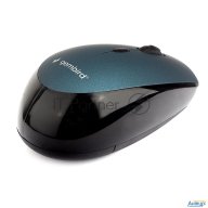 Gembird Musw-354-b {Мышь беспроводная, синий, бесш.клик, Soft Touch, 3кн.+колесо-кнопка, 2400dpi, 2,