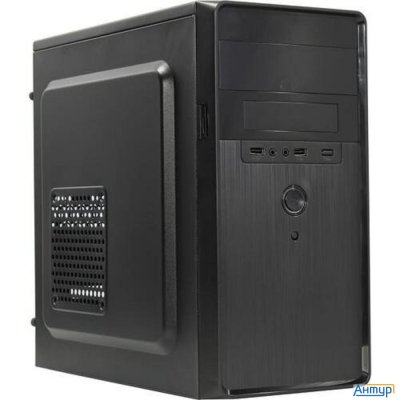 Exegate Ex286412rus Корпус Minitower Exegate Ba-309 (matx, без БП, 2*usb, Hd аудио, черный)