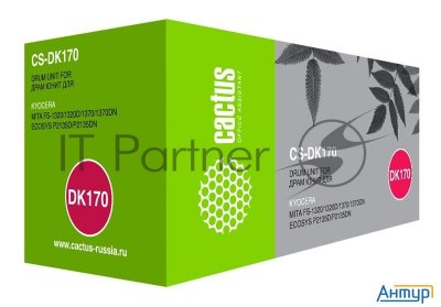Блок фотобарабана Cactus Cs-dk170 ч/б:100000стр. для Kyocera Ecosys M2035/ M2035dn/m2535 Kyocera