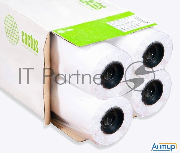 Бумага Cactus Eco Cs-lfp80-1067457e-4 42"(a0+) 1067мм-45.7м/80г/м2/белый Cie155% втулка:50.8мм (2")