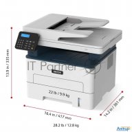МФУ Xerox B225 Print/copy/scan, Up To 34 Ppm, A4, Usb/ethernet And Wireless, 250-sheet Tray, Automat
