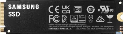Твердотельный диск 2tb Samsung 990 Pro, M.2, Pci-e 4.0 X4, Tlc 3d Nand [r/w - 7450/6900 Mb/s] /eu