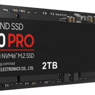 Твердотельный диск 2tb Samsung 990 Pro, M.2, Pci-e 4.0 X4, Tlc 3d Nand [r/w - 7450/6900 Mb/s] /eu