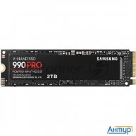 Твердотельный диск 2tb Samsung 990 Pro, M.2, Pci-e 4.0 X4, Tlc 3d Nand [r/w - 7450/6900 Mb/s] /eu