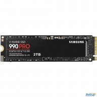 Твердотельный диск 2tb Samsung 990 Pro, M.2, Pci-e 4.0 X4, Tlc 3d Nand [r/w - 7450/6900 Mb/s] /eu