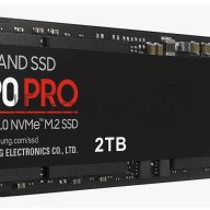 Твердотельный диск 2tb Samsung 990 Pro, M.2, Pci-e 4.0 X4, Tlc 3d Nand [r/w - 7450/6900 Mb/s] /eu