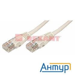 Патч-корд  Utp 5e кат. литой  1М  СЕРЫЙ
