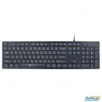 Клавиатура Oklick 520m2u черный/черный Usb Slim Multimedia [1061587]